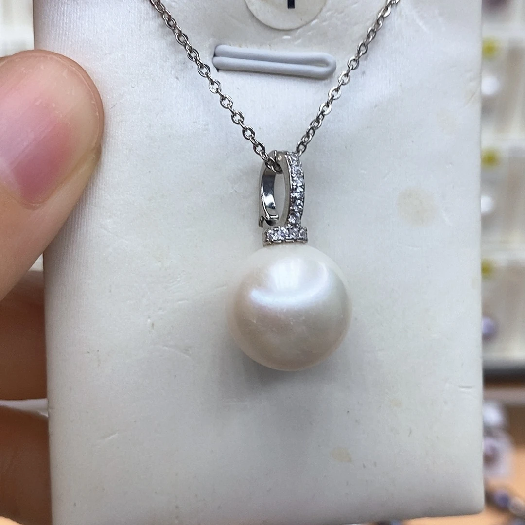 合金颈饰淡水珍珠