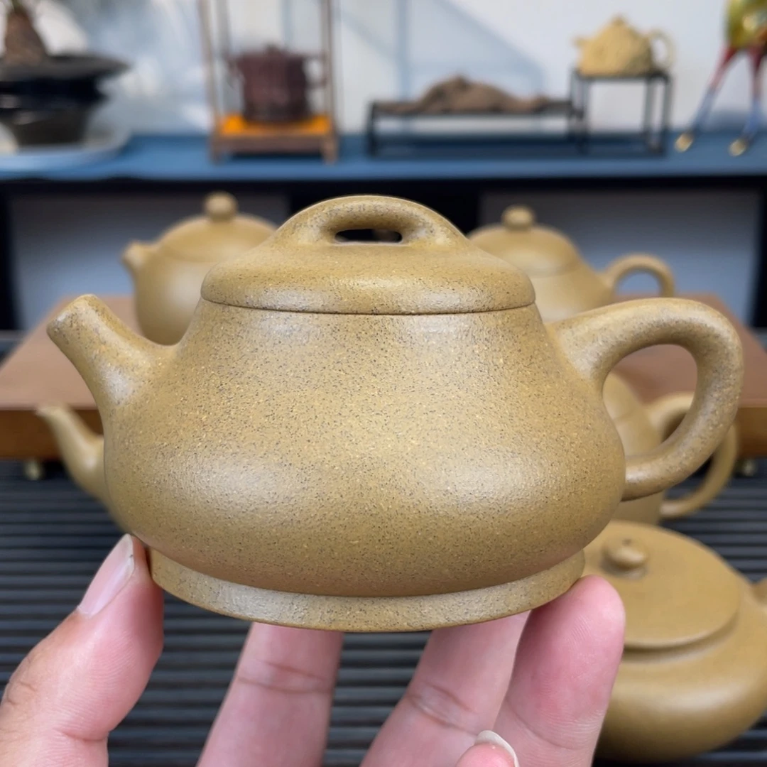 茶壶紫砂老青段饮瓢180cc