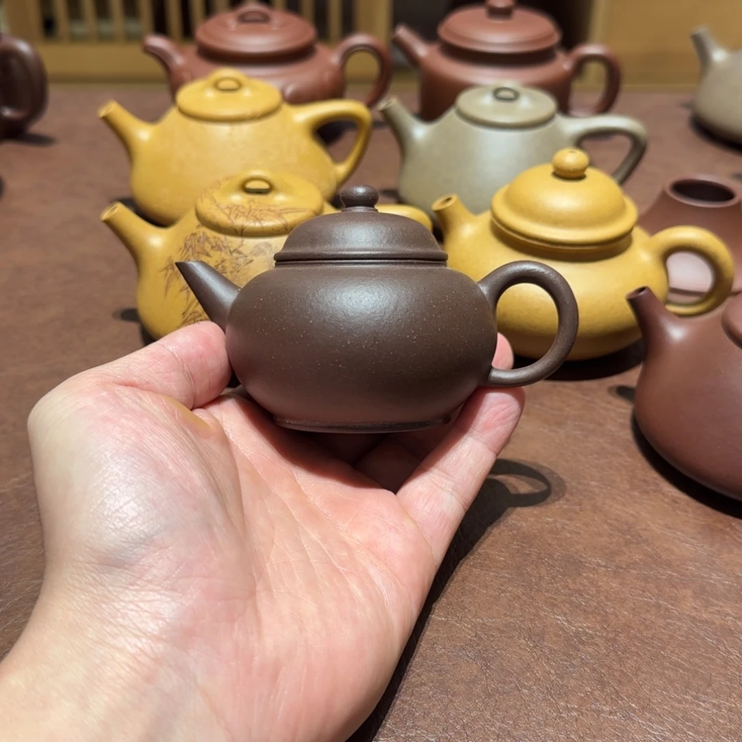 茶壶紫砂天青水平