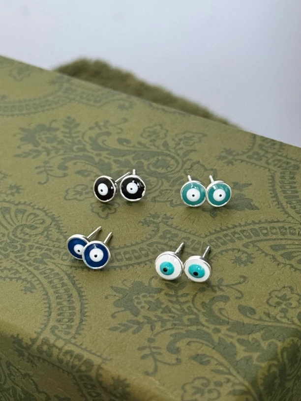 足银耳饰 DanaKez纯银耳钉