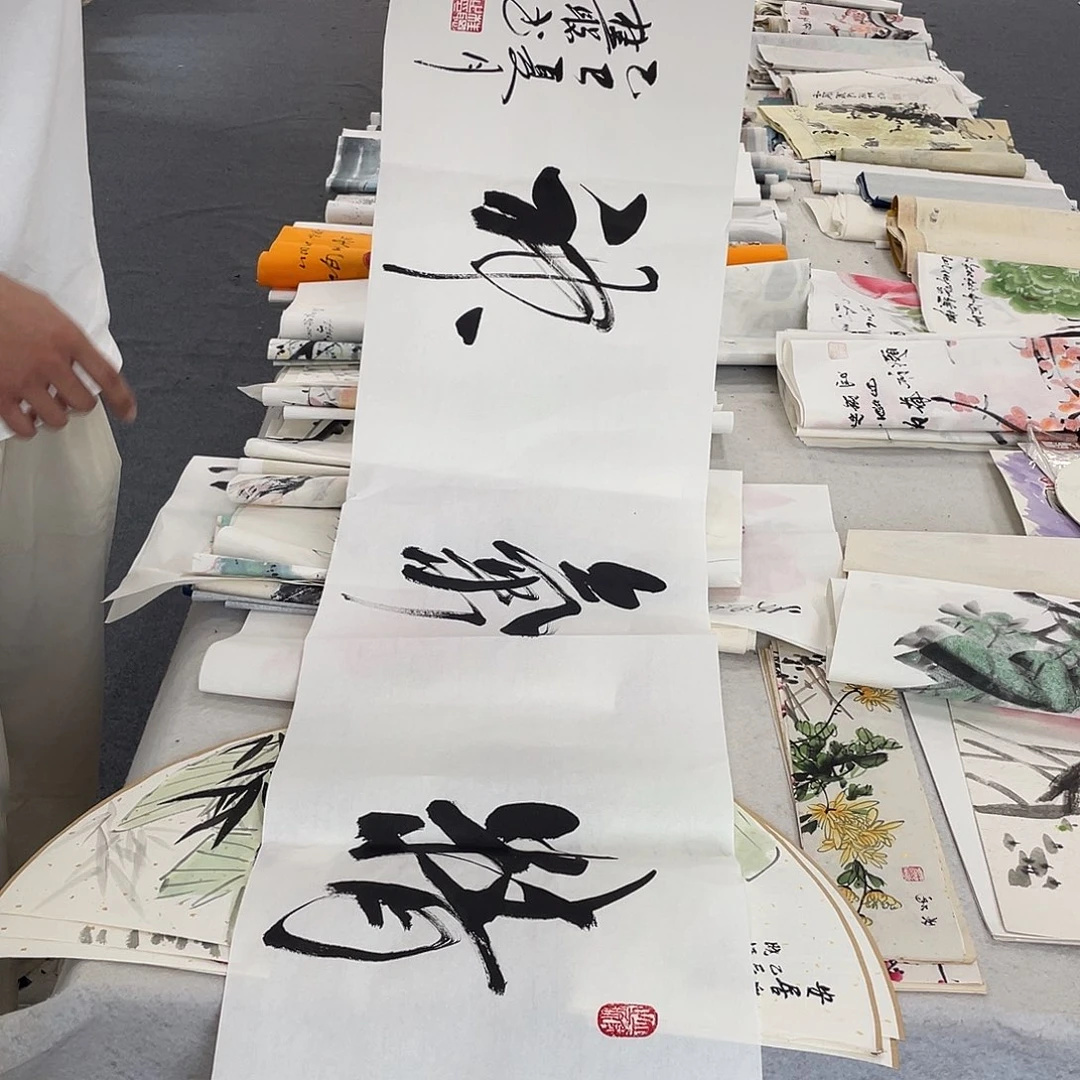 国画纯手绘字画宣纸