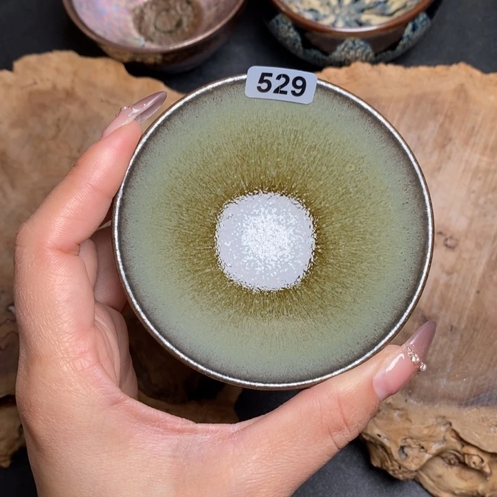 茶盏建窑建盏主人杯529