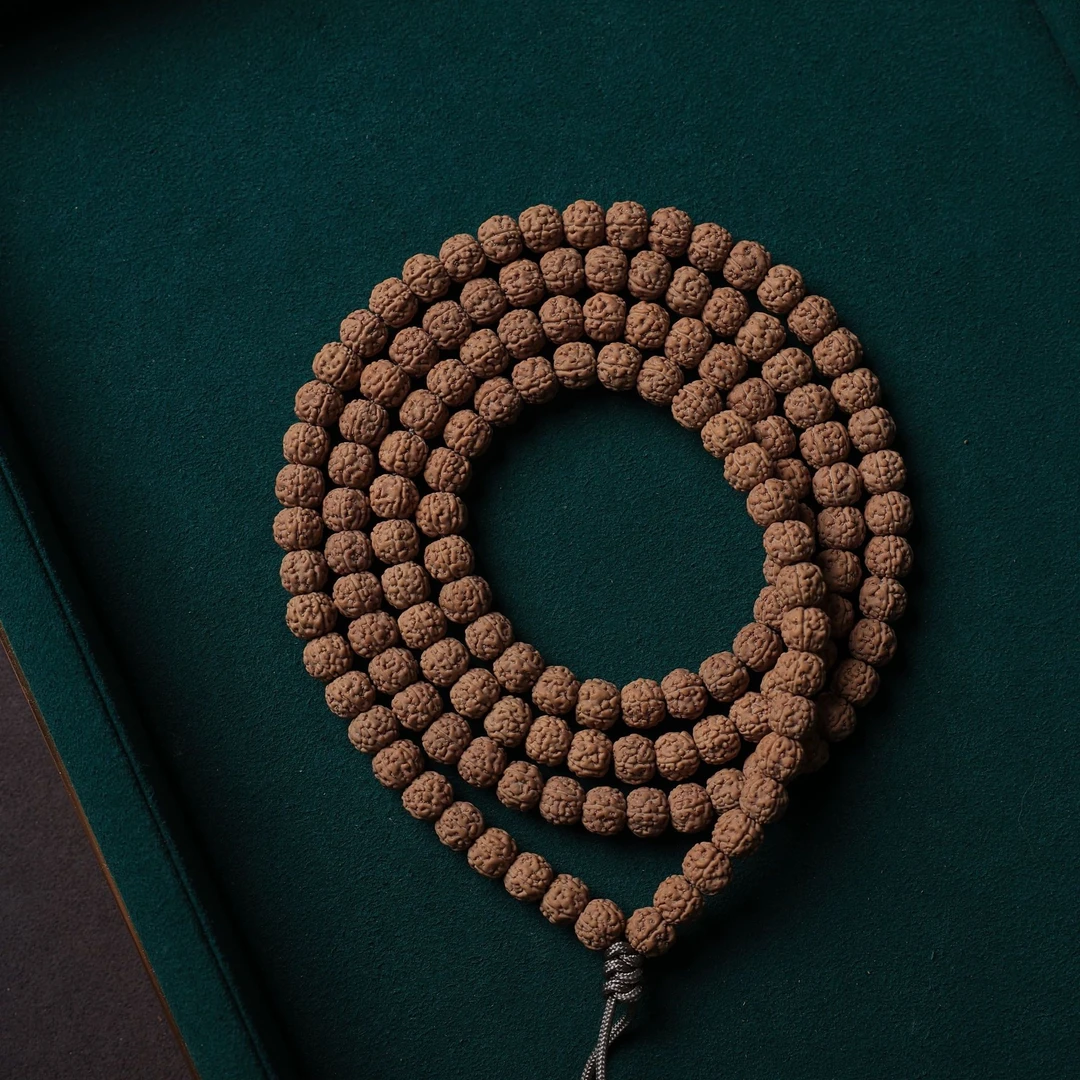 【编号S34】原桩一代龙小金刚菩提长串尺寸7-7+mm