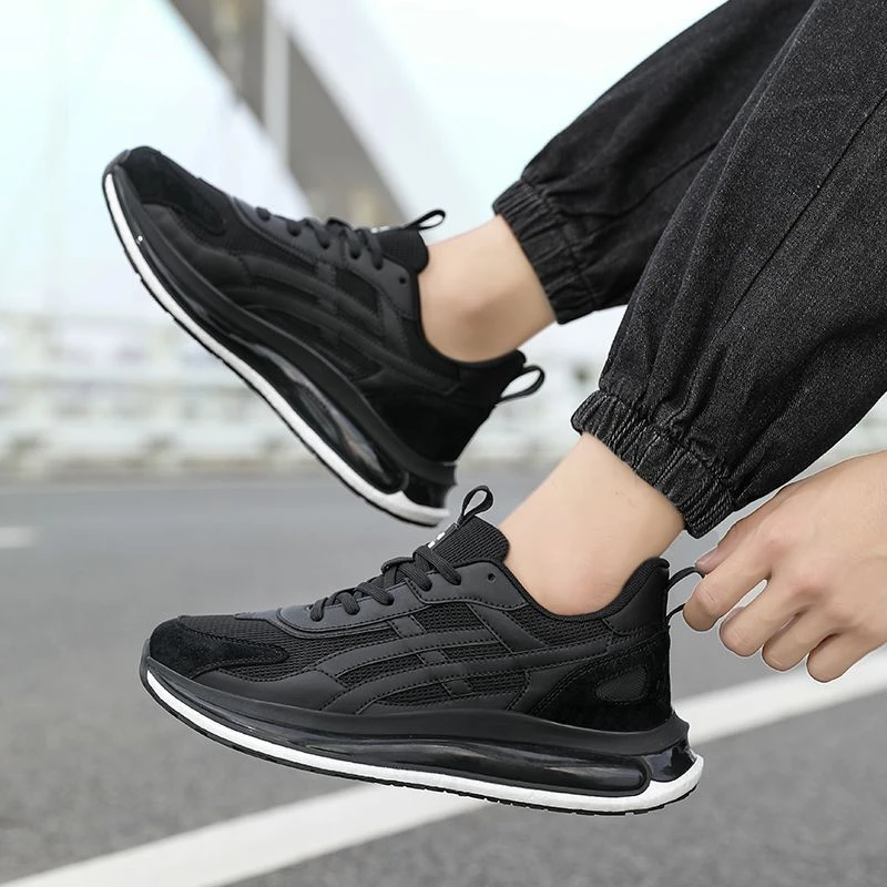 青年透气运动鞋网面鞋韩版男鞋潮流秋季轻便时尚休闲百搭跑步潮鞋