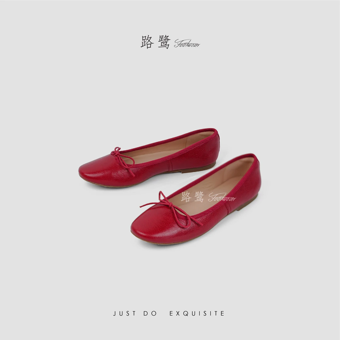 Lulu Footwear｜芭蕾风新款西班牙小众羊皮柔软平底单鞋