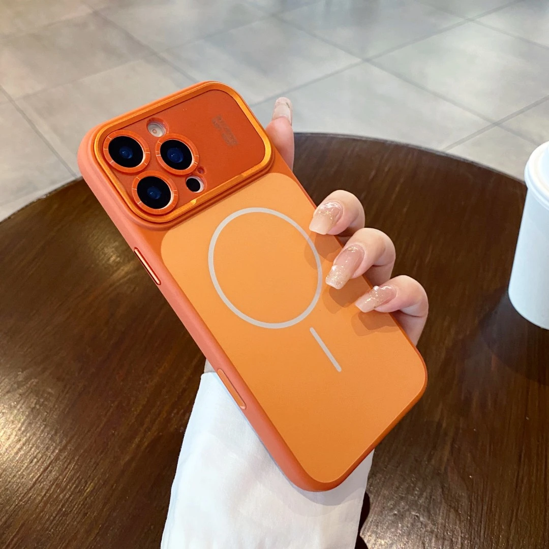 适用苹果17promax手机壳新款磁吸iphone16/15秒变镜头全包保护套