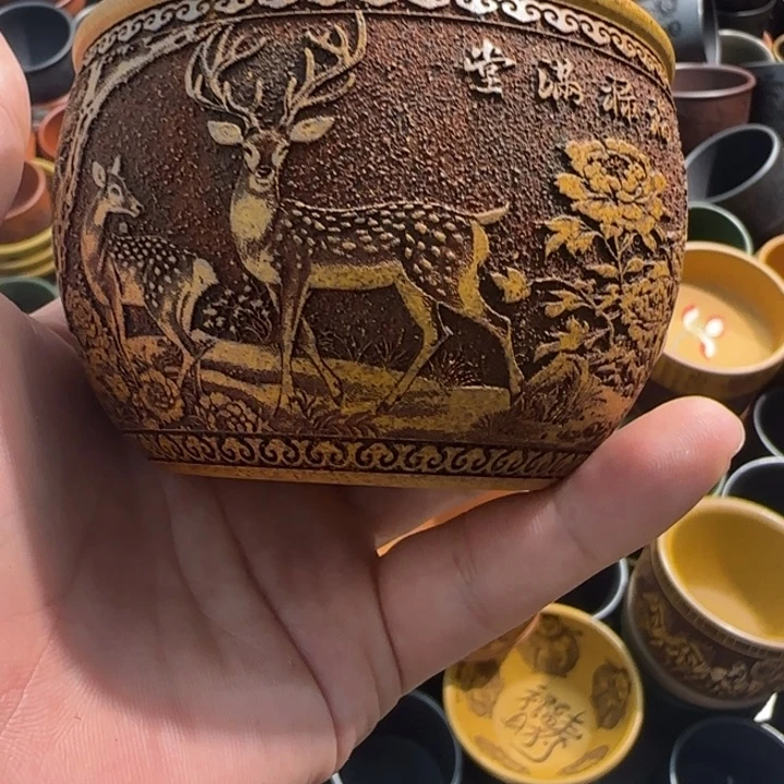 茶杯紫砂全手工制作工艺