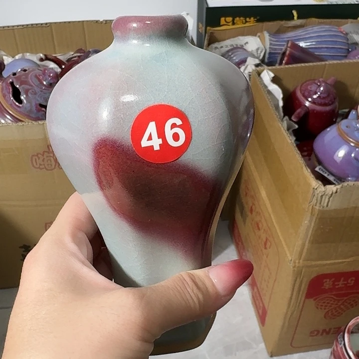 摆件陶郑家钧窑摆件