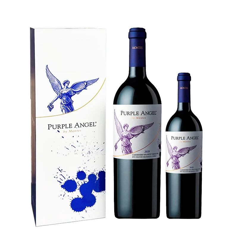 【原瓶进口】蒙特斯天使紫天使干红葡萄酒1500ml 进口送礼宴请红酒