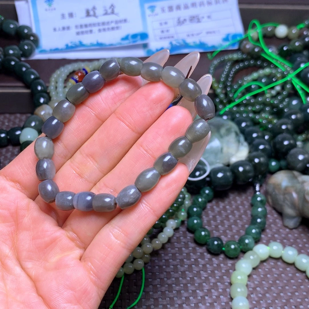 未镶嵌手串和田玉