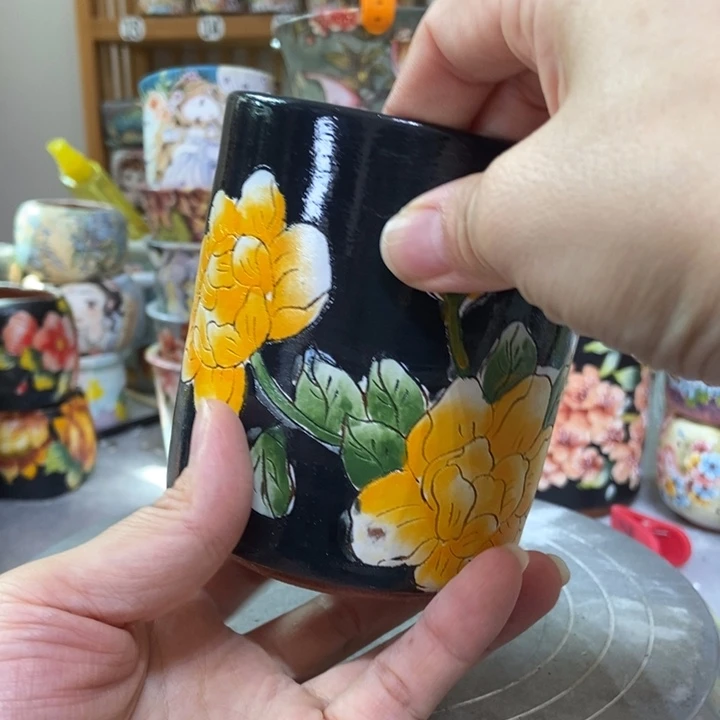 景德镇艺术手绘作品