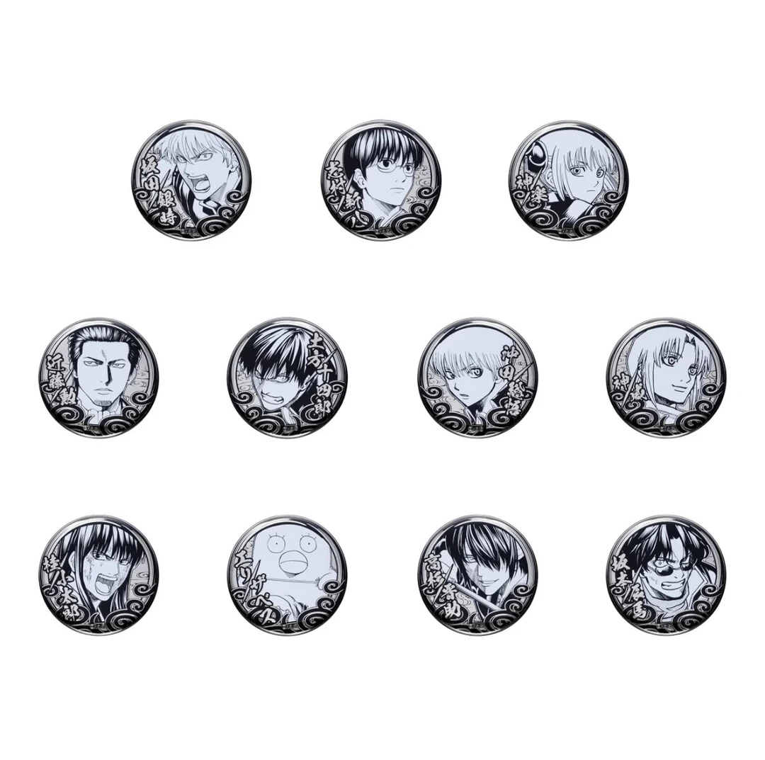 银魂展20周年 雕金吧唧徽章【最后一个没记柄慎下单