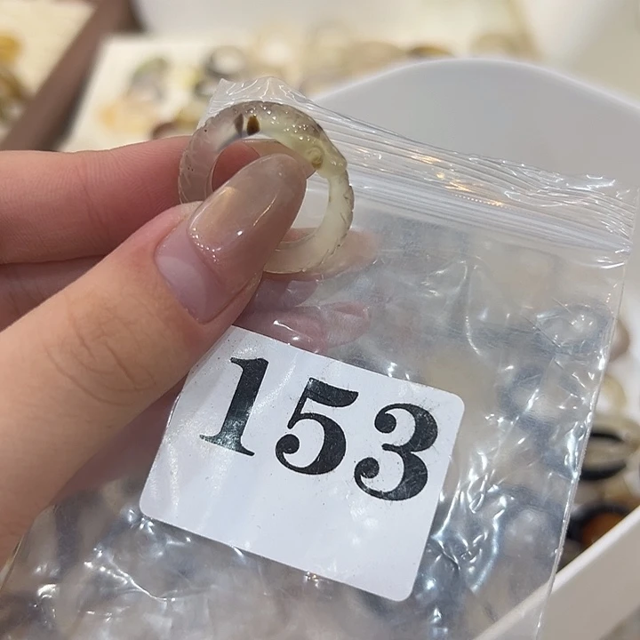合金戒指玛瑙/玉髓153港14