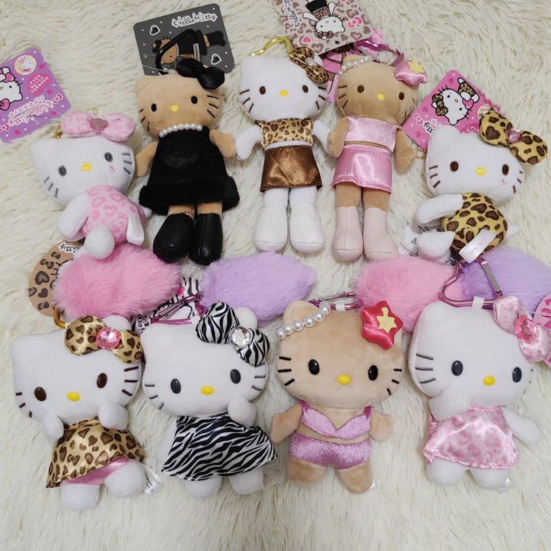 现货日系抹茶和服kitty包挂件钥匙扣凯蒂猫抹茶款玩偶