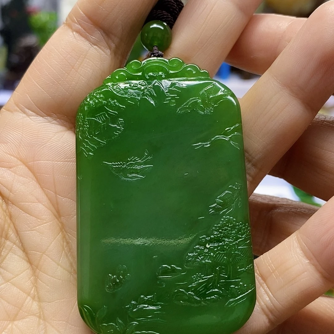 未镶嵌和田玉挂件