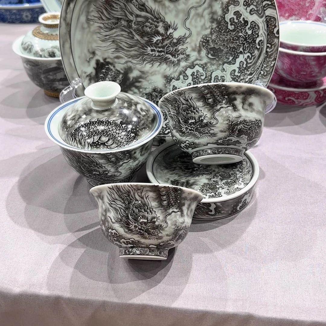 瓷片景德镇瓷器精品展示