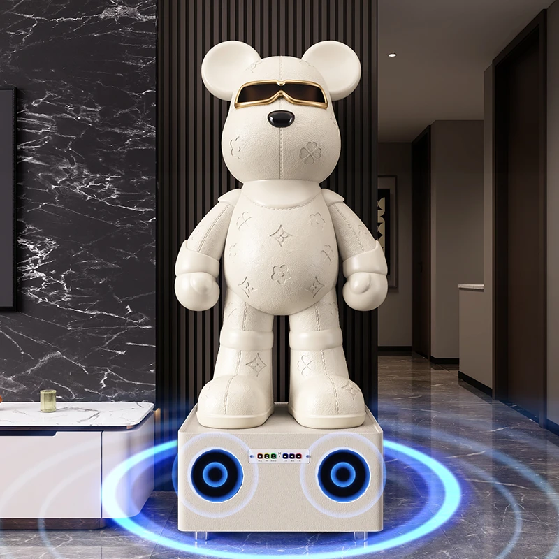 K歌存钱罐暴力熊大摆件客厅电视柜旁大型落地家居装饰品乔迁礼品
