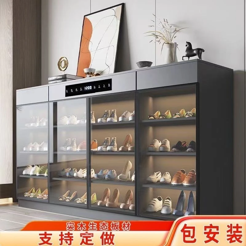 智能除臭鞋柜足疗店家用客厅门口鞋柜美容院鞋架大容量门厅玄关柜