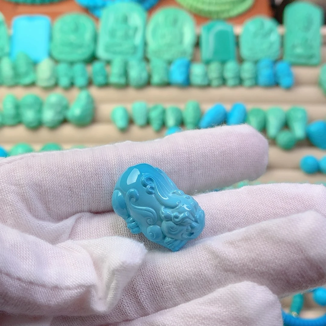 净***力无非金属蓝色貔貅