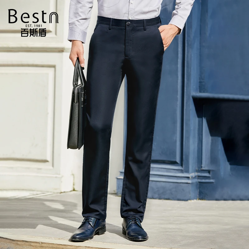 【特惠清仓】长裤中腰四季通用休闲裤西裤弹力薄款LD1B02233