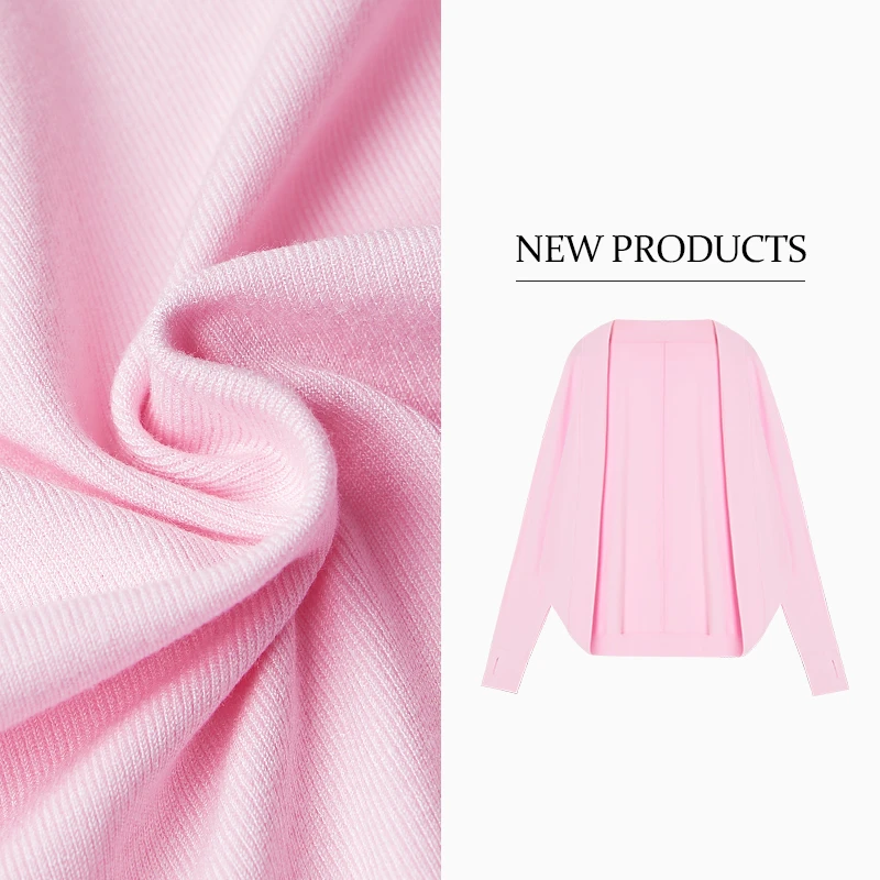 休闲披肩开衫无领瑜伽服长袖外套宽松百搭健身开衫T2702