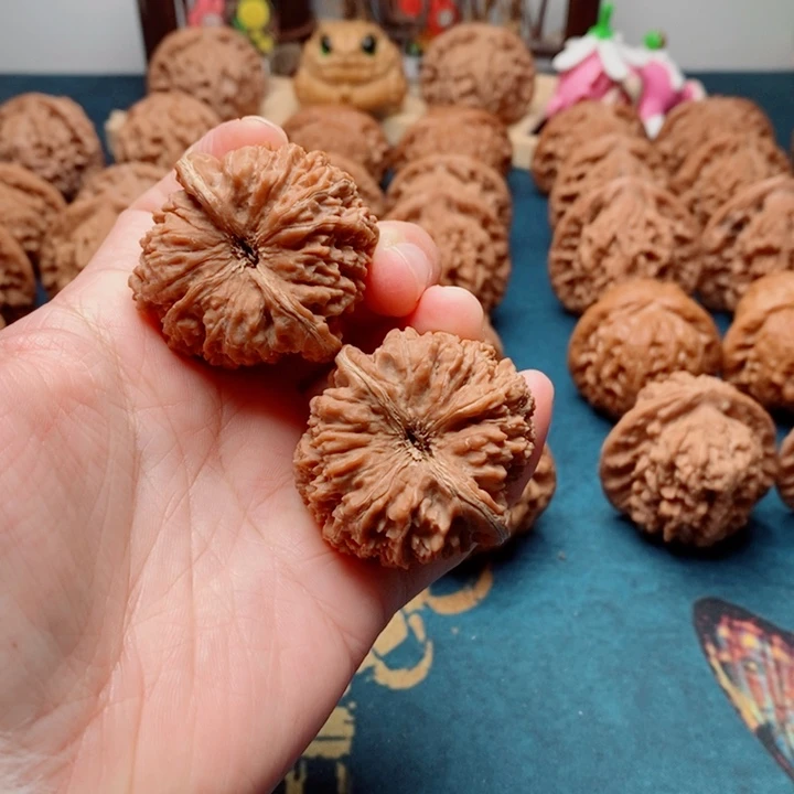 清***毅把件文玩核桃39尺137