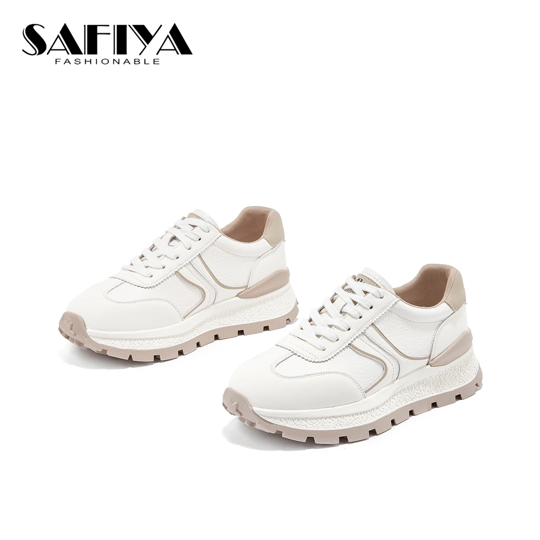 索菲娅Safiya2025春季新款时尚休闲舒适轻便运动阿甘鞋SF44112A75