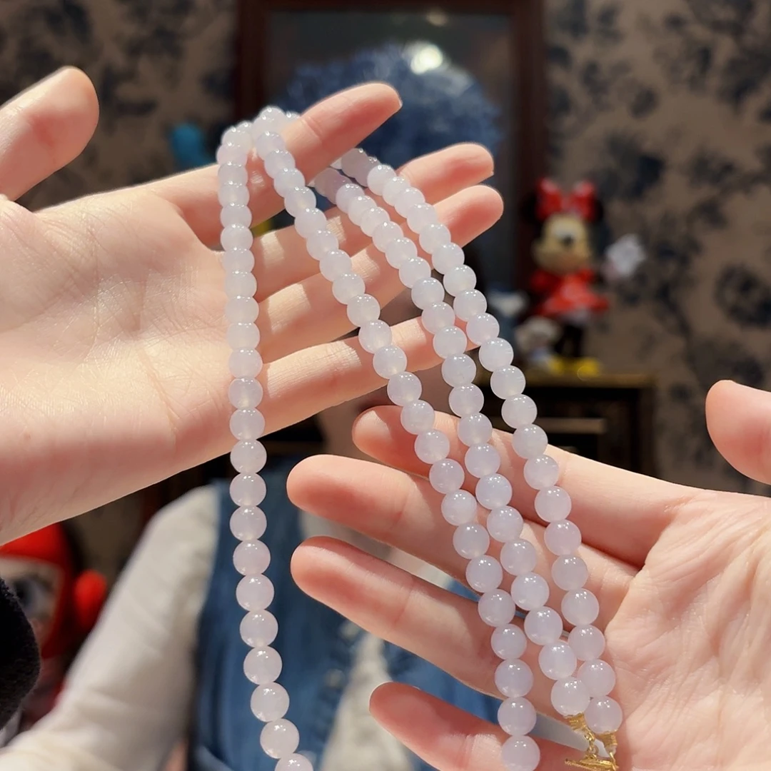 翡翠未镶嵌颈饰颈饰