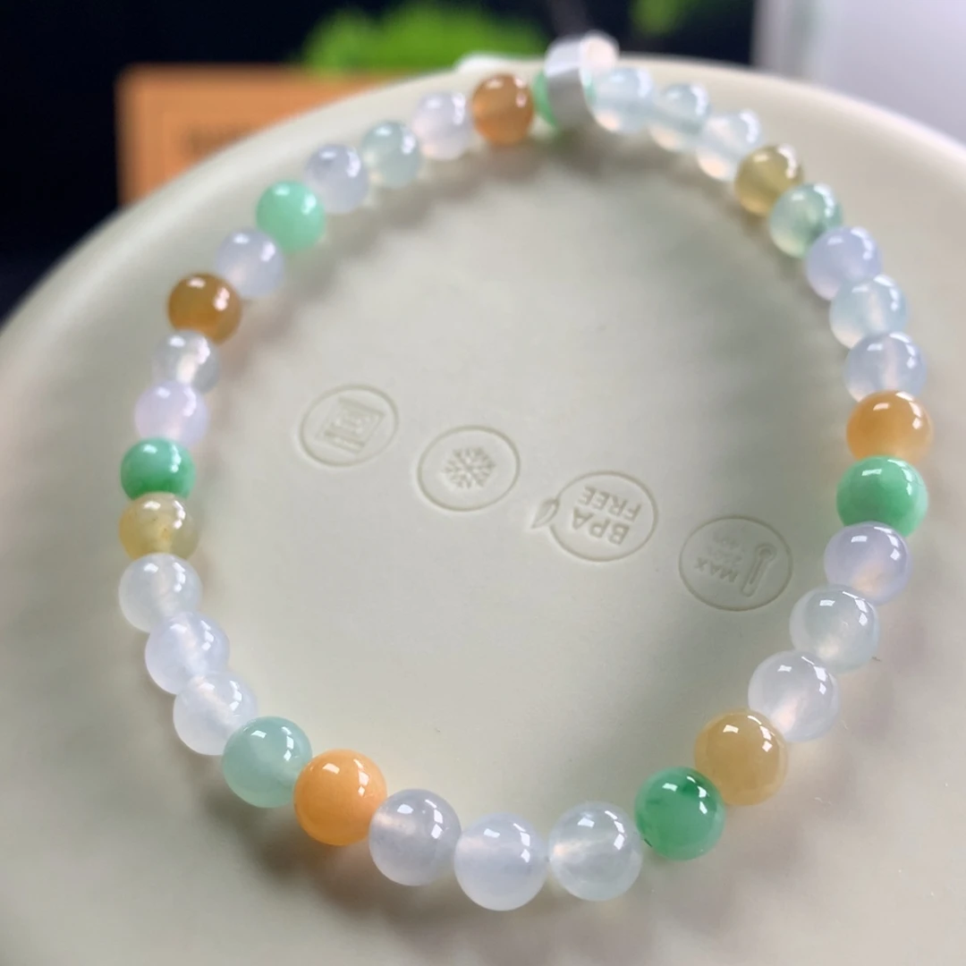 翡翠未镶嵌手链卡5