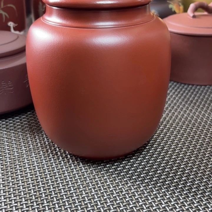 紫砂茶叶罐中高端紫砂茶叶罐
