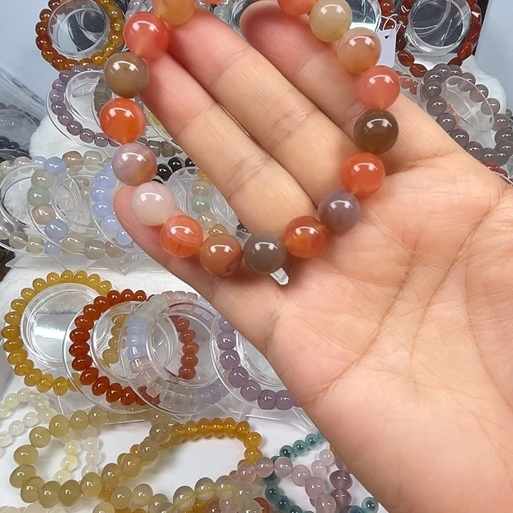 玛瑙/玉髓合金手链