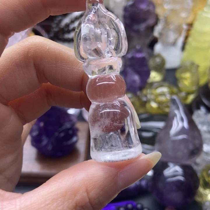 未镶嵌珠宝半成品水晶摆件