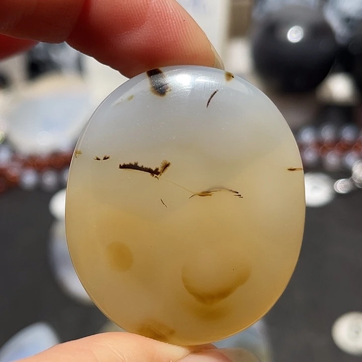 玛瑙/玉髓未镶嵌吊坠(不含链)