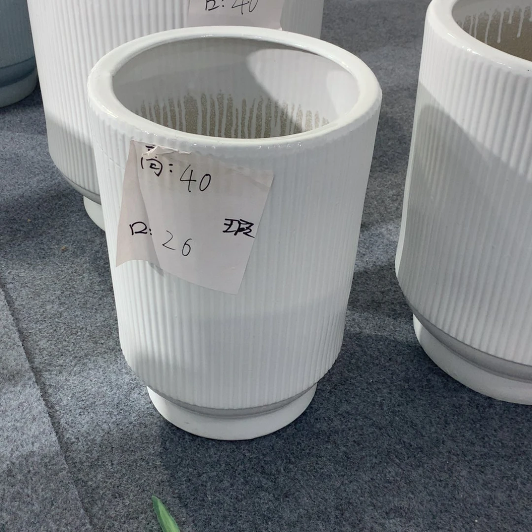 高温陶瓷花盆微瑕