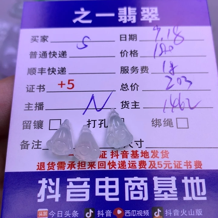 颈饰未镶嵌翡翠s****¹
