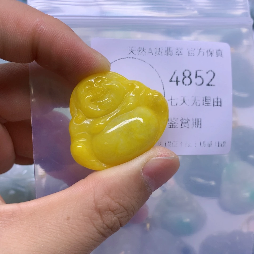 翡翠未镶嵌吊坠(不含链)翡翠