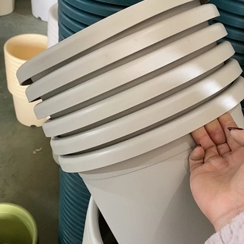 树脂微瑕5号6个无托灰白