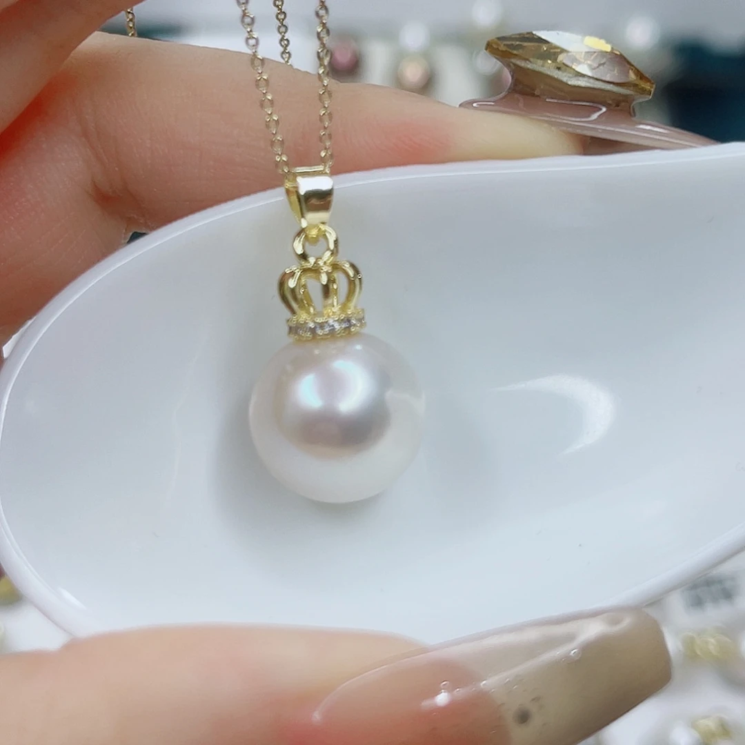 淡水珍珠合金吊坠(赠链)
