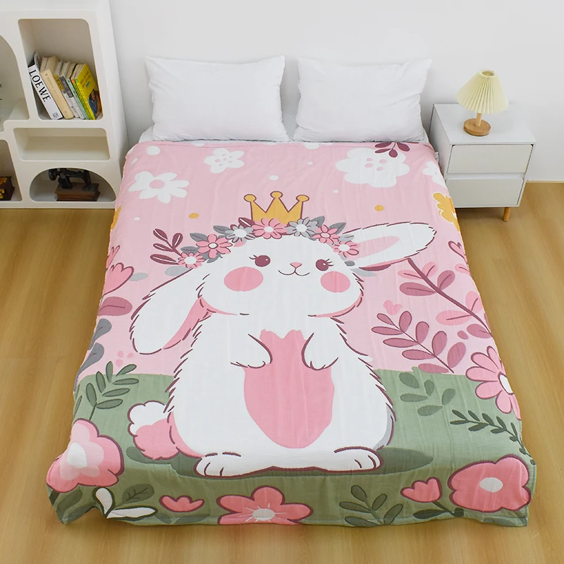 【皇冠公主】单人150*200cm 高端升级轻奢多功能超柔纱布泡芙被