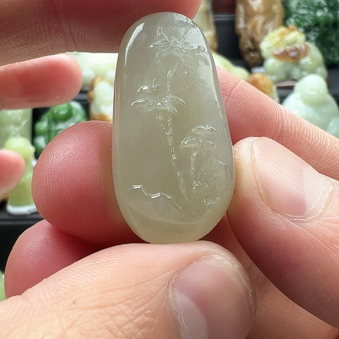 和田玉挂件未镶嵌