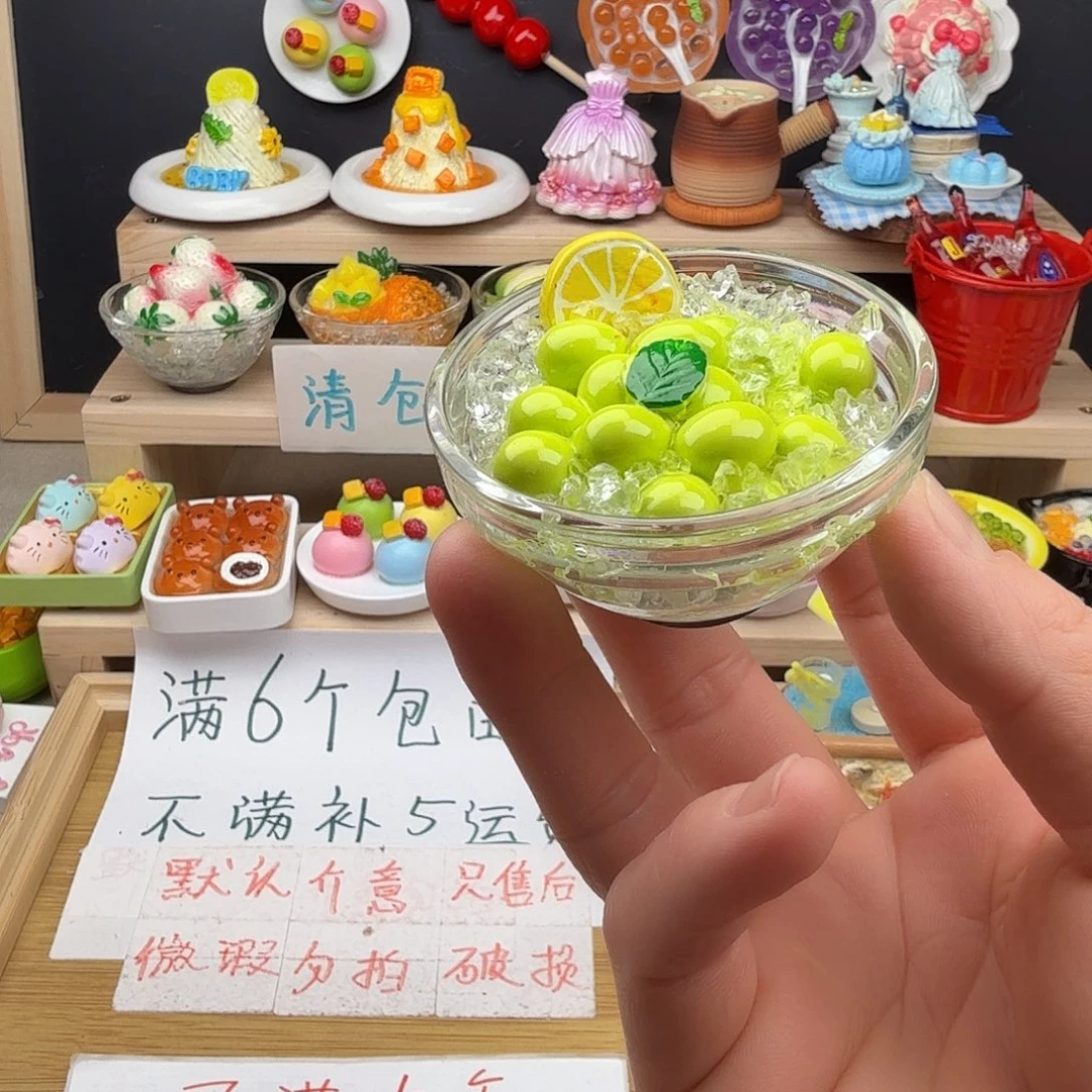 树脂食玩冰箱贴 凭开箱视频售后