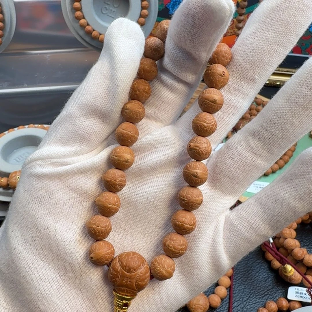 海***城凤眼菩提手串10单圈素串