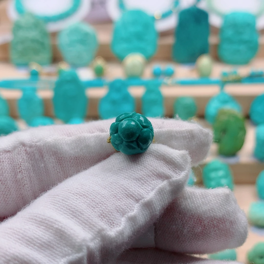 绿松石未镶嵌配饰