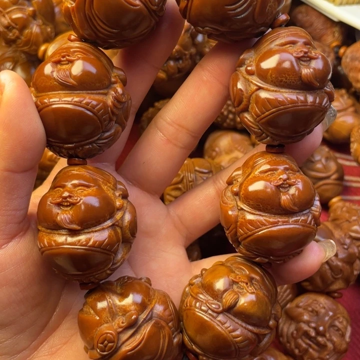 橄榄核吊坠钓**人橄榄核