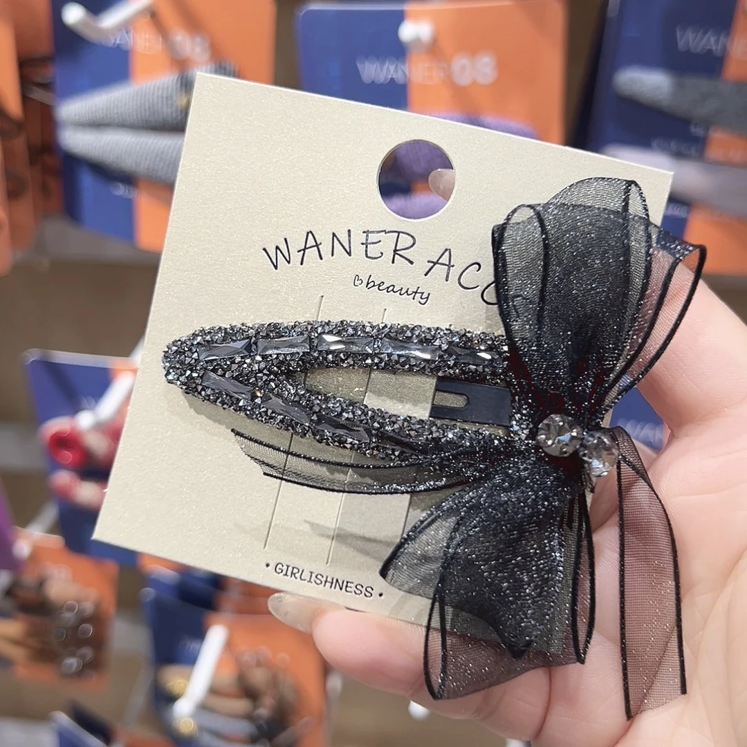 非金属纱纱蝴蝶结钻掰掰