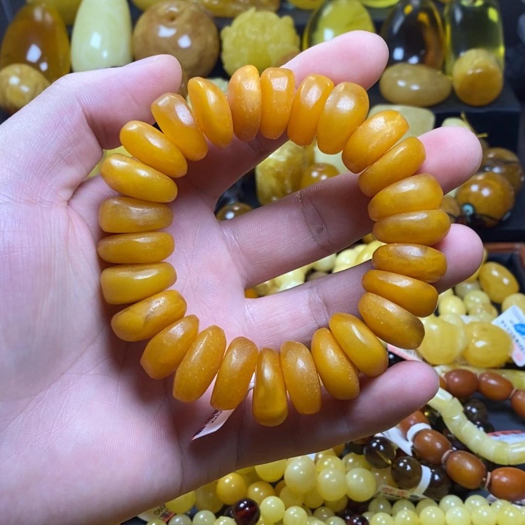 琥珀未镶嵌裸石蜜蜡