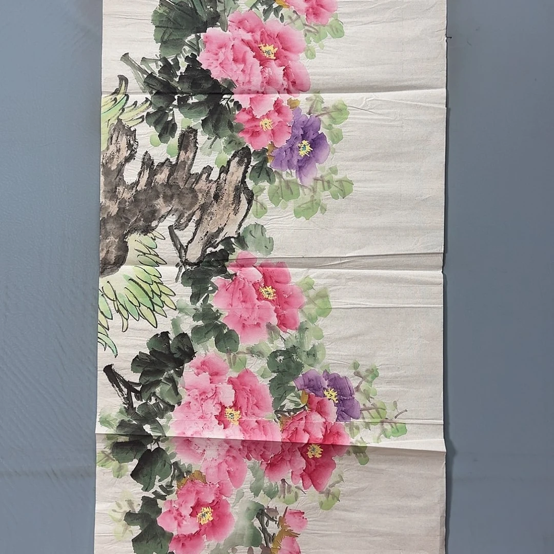 国画1177 牡丹一如你初来