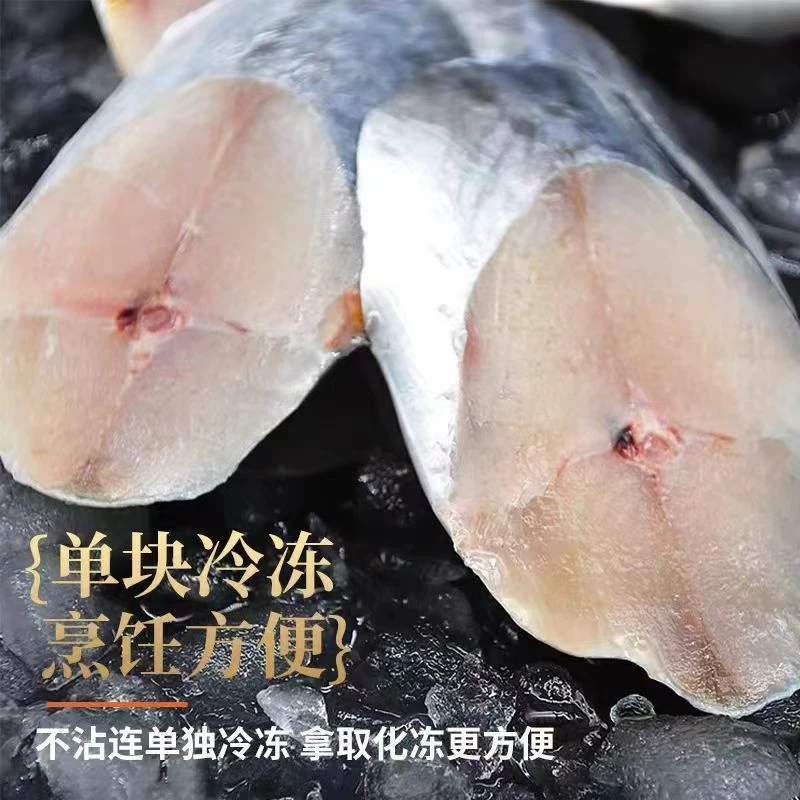 现切鲅鱼段 马鲛鱼段 深海捕捞 顺丰京东冷链发货