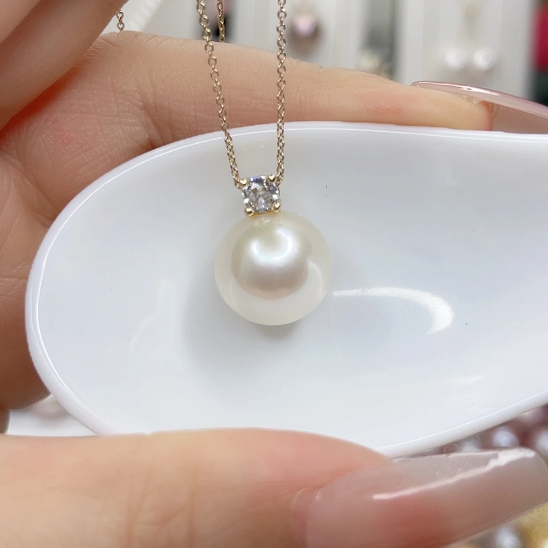 淡水珍珠合金吊坠(赠链)
