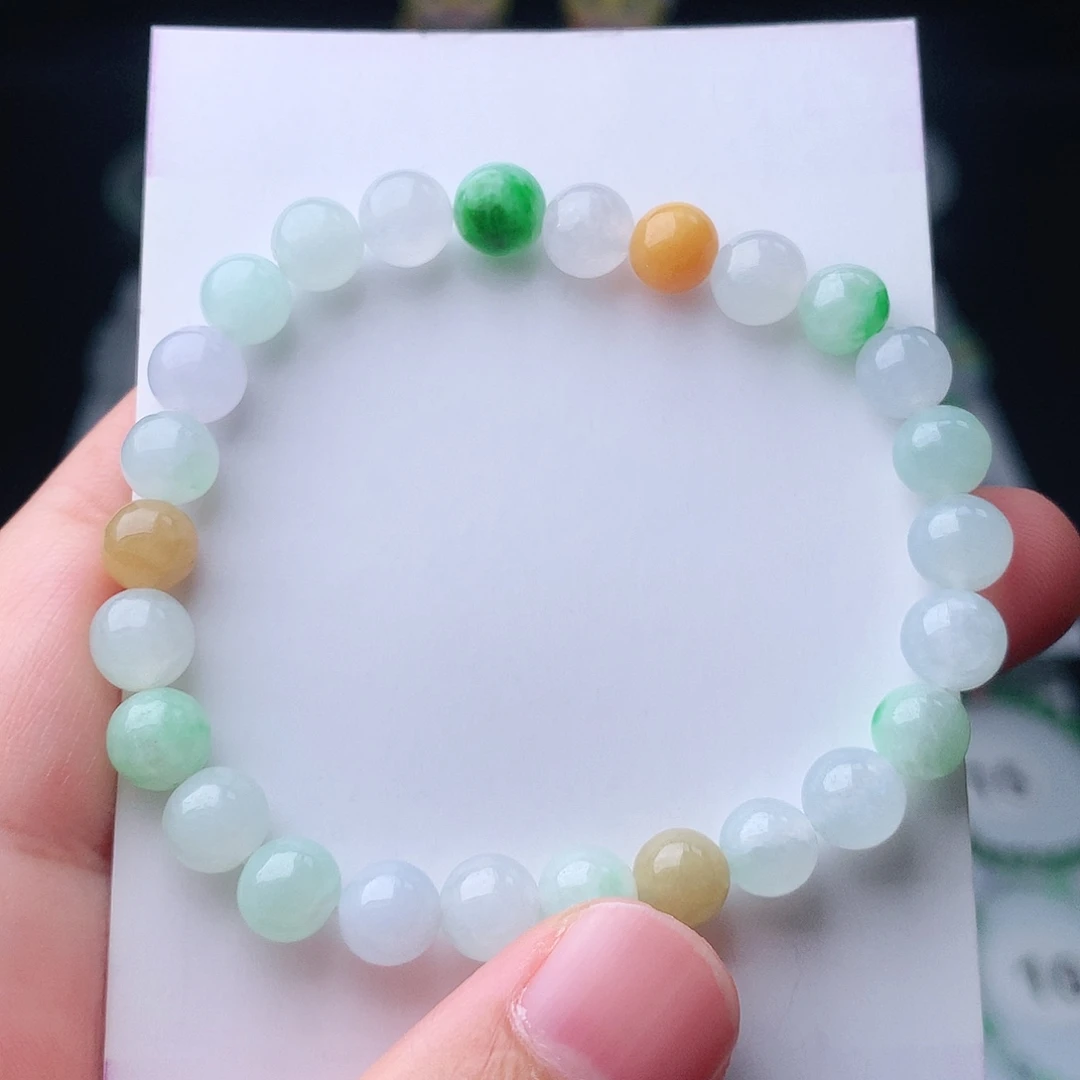 翡翠未镶嵌手链翡翠